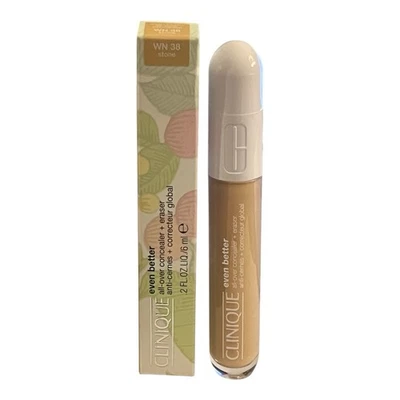 Clinique Even Better All Over Concealer and Eraser **WN 38 STONE** -  0.2 fl oz - Image 1 of 3