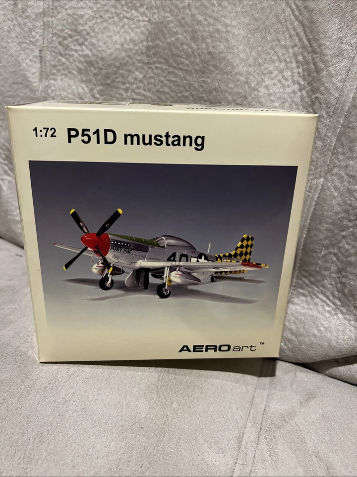 AUTOart - P51D Mustang ‘Mary Mac’ Gordon McDaniel by Diecast 37202  1:72 - Image 1 of 1