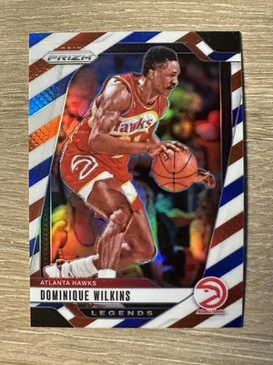2024-2025 Panini Prizm - DOMINIQUE WILKINS - Rojo Blanco Azul Prizm SP - Hawks Foto 1 de 2