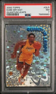 2000 Topps Kobe Bryant #QL5 Quantum Leaps PSA 7 NM - Picture 1 of 2