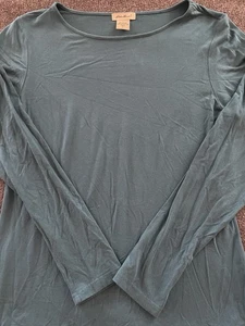 Eddie Bauer Shirt Damen Tall Large Langarm Türkis Shirt - Bild 1 von 4