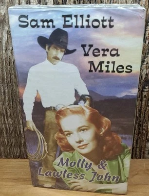 Molly and Lawless John VHS 1999 Vintage Brand New Factory Sealed  Sam Elliott Foto 1 de 4