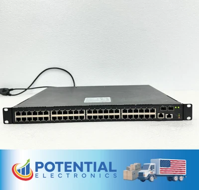 Conmutador Ethernet inteligente Quanta Computer Inc LB4M 48 puertas, cable PWR ENVÍO GRATUITO 🚚 Foto 1 de 4