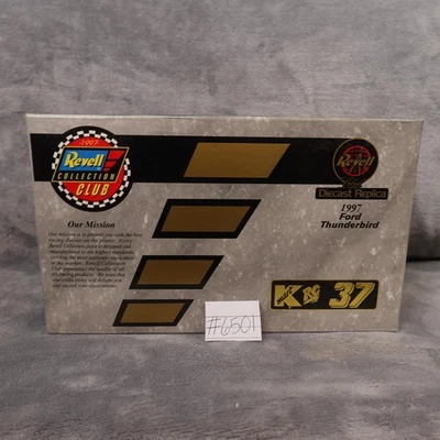 Vintage Revell 1:24 Diecast 1997 Thunderbird Mayfield #37 Kmart RC Cola COA - Image 1 of 4