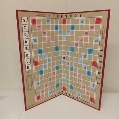 1948 Milton Bradley SCRABBLE Game Replacement GAME BOARD Only - Image 1 of 4