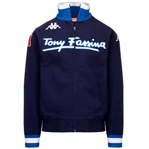 KAPPA HEROI Herren Sweatshirt TONY FASSINA aus BAUMWOLLE Farbe BLAU - Bild 1 von 4