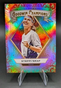 2025 Upper Deck Goodwin Champions STEFI GRAF #11 RED RAINBOW PARALLEL - Bild 1 von 2