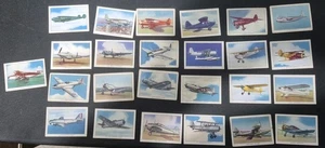 1940 Wing Cigarette Modern American Airplane Series A (T87a) Pr-Vg Lot of 25 - Bild 1 von 3