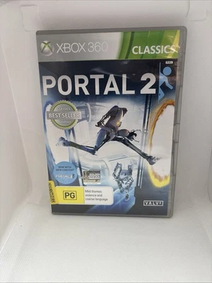 Portal 2 Microsoft Xbox 360 Game - Complete With Manual -   Free Post PAL - Image 1 of 2