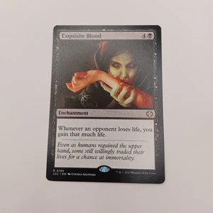 Exquisite Blood MTG Rare Magic: The Gathering Lost Caverns of Ixalan Commander - Picture 1 of 2