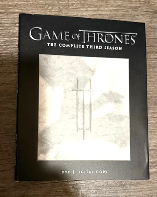 Game of Thrones The Complete Third 3rd Season DVD, 2-Disc Digital Set Only 2013 - Image 1 of 2