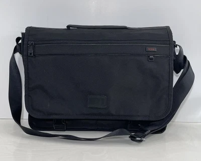 TUMI Messenger Briefcase Ballistic Nylon Shoulder Satchel 22202 DE Laptop Pocket - Image 1 of 4