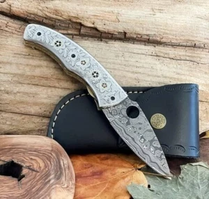 Drop Point Knife Company Stainless Steel Blade Collectible Knife Survival Handle - Picture 1 of 10