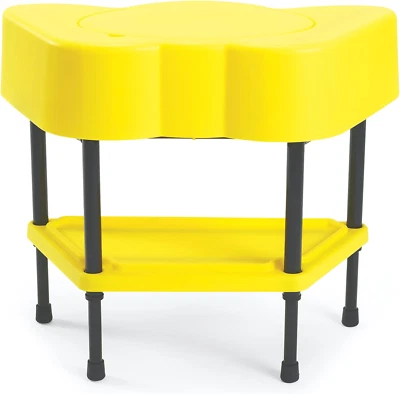 - AFB5100PY Mesa sensorial para niños pequeños con tapa, altura ajustable arena y agua indoo Foto 1 de 4