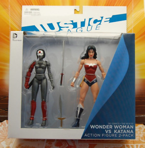 DC Collectibles Justice League The New 52 Wonder Woman Vs Katana Action Figure 2