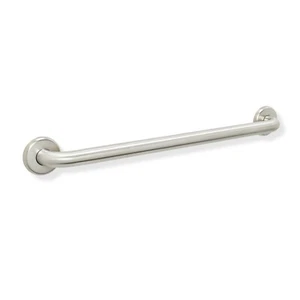Shower Grab Bar Smooth Grip in Stainless Steel | Holds Upto 400 lb - Picture 1 of 54