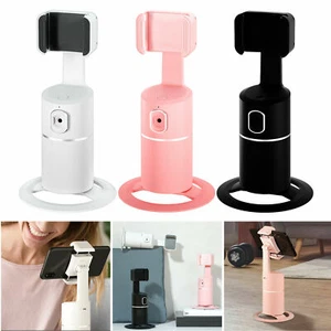 360° Rotating T2 AI Auto Face Tracking Camera Phone Mount Tripod Holder Stand - Picture 1 of 12