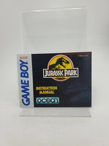 Jurassic Park GameBoy Nintendo Instruction Manual - Picture 1 of 2