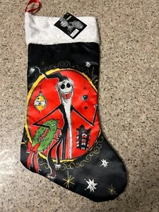 Disney Stocking The Nightmare Before Christmas Jack Skellington NWT HTF - Picture 1 of 1