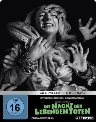 Die Nacht der lebenden Toten - 4K Ultra HD + Blu-ray Steelbook # UHD+BD-NEU