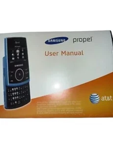 SAMSUNG Propel GH99 52557A (AT&T) SOLO Manual / NUEVO Y PRECINTADO - Imagen 1 de 4