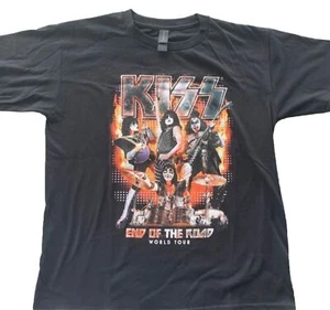 KISS TSHIRT Women’s Youth XL End Of The Road Tour 2023 Final Curtain SYDNEY - Picture 1 of 6