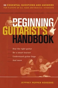 Hal Leonard Manuale del Chitarrista per Principianti 50 Essential Q&A Book NUOVO! 50% di sconto - Foto 1 di 2
