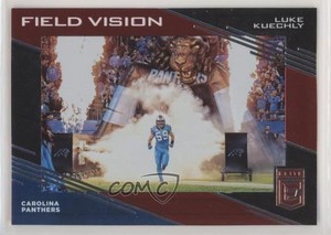 2017 Donruss Elite Field Vision Red /99 Luke Kuechly #3
