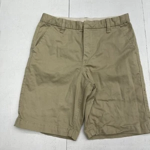 Gap Kids Tan Beige Adjustable Waist Chino Shorts Youth Boys Size 14 - Picture 1 of 10