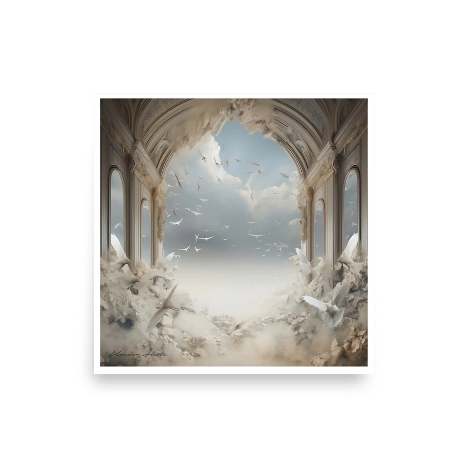 Póster Gates of Heaven Xander Harte edición limitada Foto 1 de 1