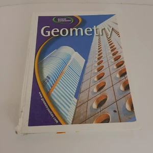 McGraw Hill Glencoe Mathmatics Geometry Text Book - Picture 1 of 3
