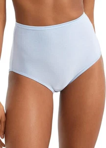 4 Pairs Vanity Fair Illumination Briefs 13109 Light Baby BLUE Sz - 6 / M - Picture 1 of 1