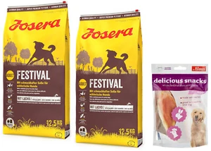 2x12,5kg Josera Emotion Festival Hundefutter + 80g Fleischsnacks - Bild 1 von 1