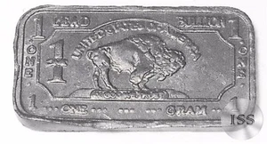 Fine .999 Lead Ingot One Gram, Pure Buffalo Bar, Collectible Elemental Bullion - Picture 1 of 2
