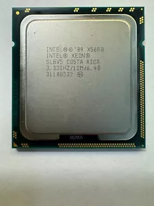 Intel Xeon X5680 SLBV5 3,33 GHz 6 núcleos LGA1366/zócalo B 6,4 GT/s 130 W 12 MB de caché - Imagen 1 de 3