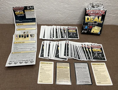 COMPLETE Hasbro Monopoly Millionaire Deal Card Game - 110 Cards, Rules, Package - Image 1 of 4