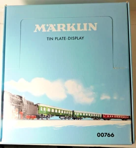 Märklin Tin Plate Display H0 00766, 12x Wagons von 00766-01 bis 00766-7, in OVP - Bild 1 von 3