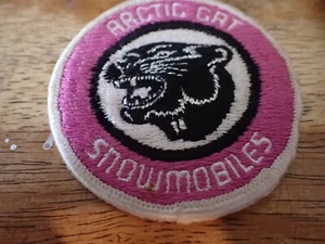PARCHE DE MOTO DE NIEVE ARTIC CAT VINTAGE PARCHE DE CLUB DE MOTO DE NIEVE BX C #2 - Imagen 1 de 2