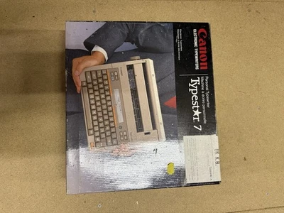 Canon Typestar 7 Personal Electronic Typewriter In Box - Image 1 of 4