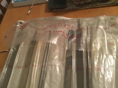 New KING 8 Assorted Second Cut RIFFLER FILES, American Double Cut, Double End - Image 1 of 4