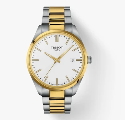 Reloj Hombre Tissot PR 100 T150.410.22.011.00 Dos Tonos Acero 40 mm Cuarzo Foto 1 de 4