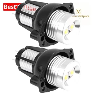 LED Angel Eyes Licht Halo Ringe 12W für BMW E90 E91 Lampen Marker - Bild 1 von 2