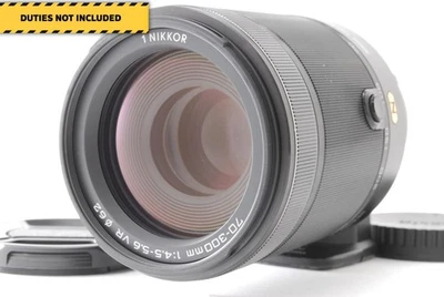 [Casi COMO NUEVO] Lente zoom Nikon 1 Nikkor VR 70-300 mm f4,5-5,6 N ED de JAPÓN Foto 1 de 4