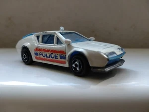 MAJORETTE ALPINE RENAULT A310 NO 264 1/55 POLICE CAR #331 - Picture 1 of 6
