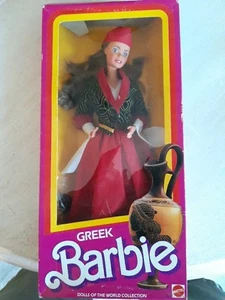 Nuevo Sellado Muñecas Barbie del Mundo Colección Muñeca Griega 1985 Mattel Nº 2997 - Imagen 1 de 21