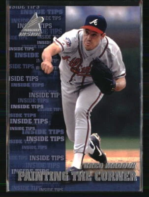 Greg Maddux 1998 Pinnacle Inside #142 BASEBALL Card - Image 1 of 2