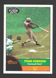 2010 Topps Heritage Baseball Flashbacks - CINCINNATI REDS  Frank Robinson