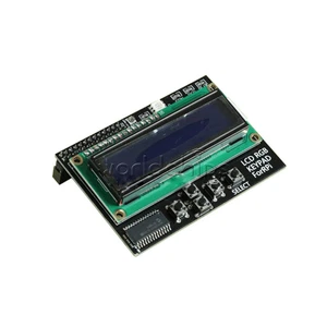 I2C IIC 1602 16x2 RGB LCD Display Shield Blue Backlight For Raspberry Pi B+/B - Picture 1 of 5