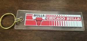 Chicago Bulls Vintage 1990's Acrylic Long Key Chain Wincraft Made in USA New - Picture 1 of 5