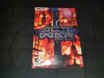 ACT OF WAR DIRECT ACTION PC Game NEW SEALED - Image 1 of 2